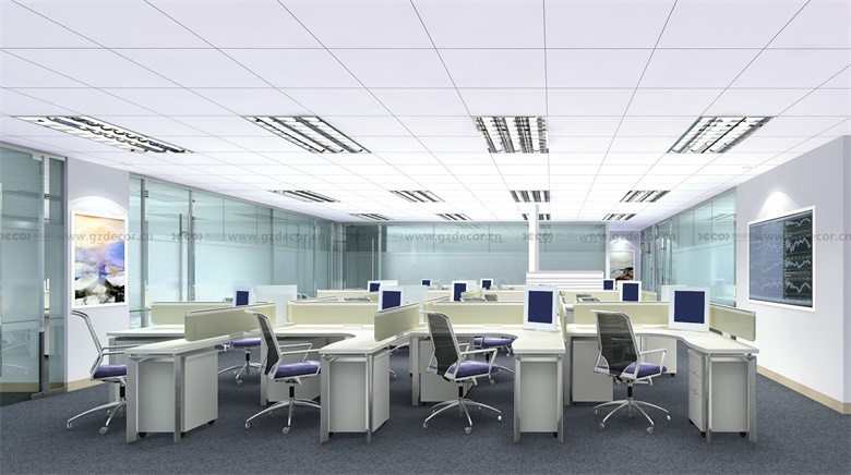 办公室装修之工作区域如何设计