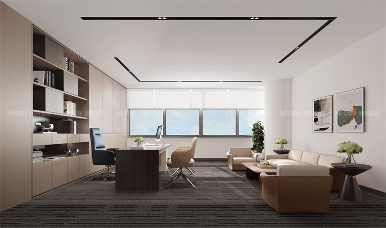 封闭式办公室设计中如何应对办公室的照明需求？