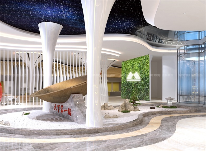 在企业展厅装修设计中，如何运用品牌元素和视觉识别系统？