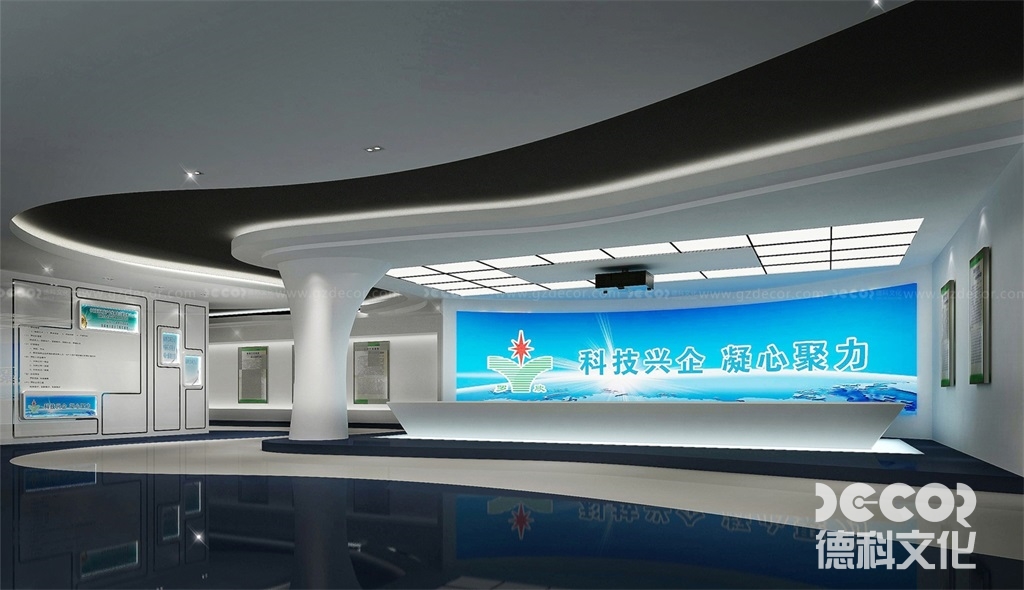 中医药展览厅设计中的展品信息如何呈现给观众？