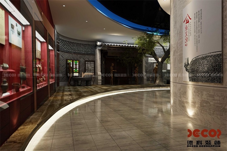 企业展厅设计中如何合理利用空间高度？