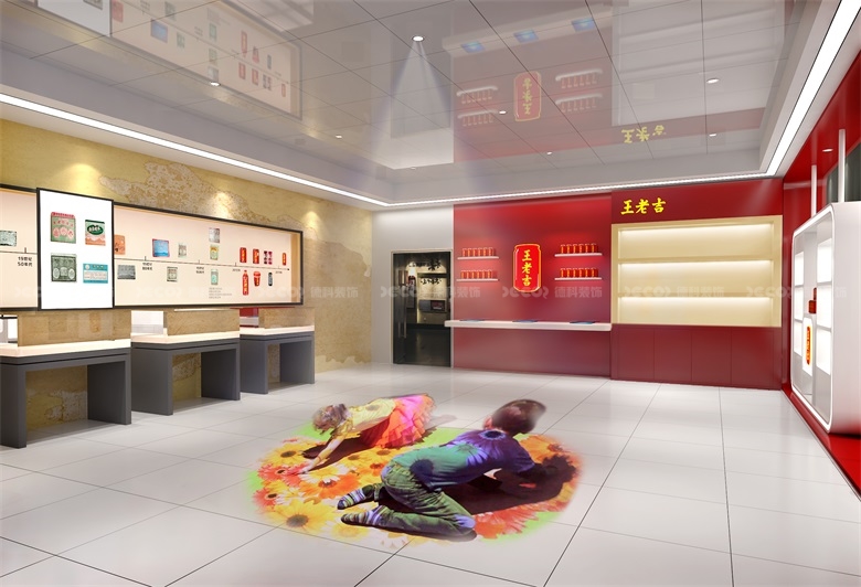 企业展厅设计中如何合理安排展示品的顺序和布局？