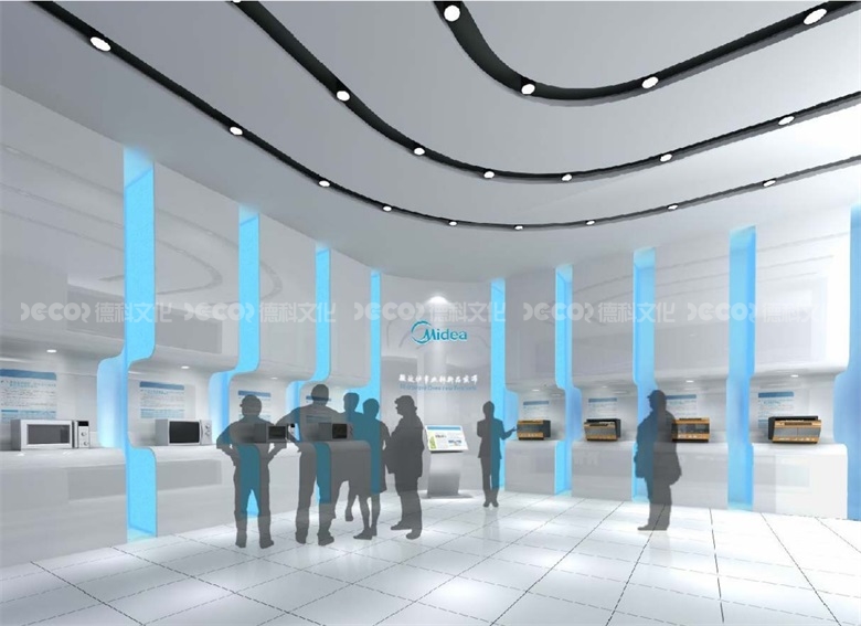 企业展厅设计中如何考虑展示项目的易维护性？